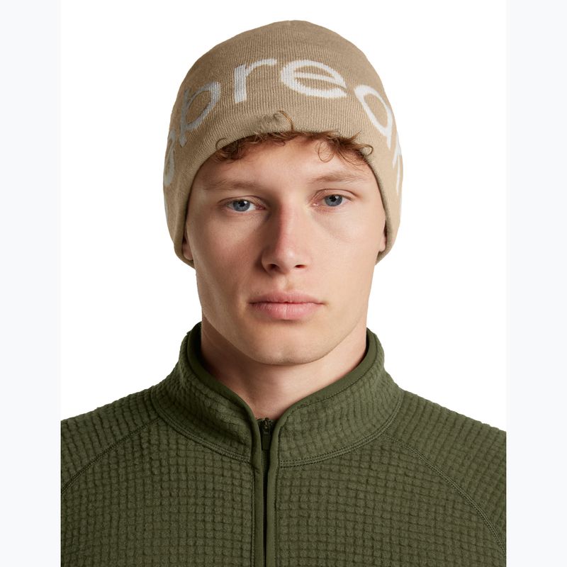 Căciulă de iarnă icebreaker Merino Icebreaker Beanie cumin/ecru heather 3