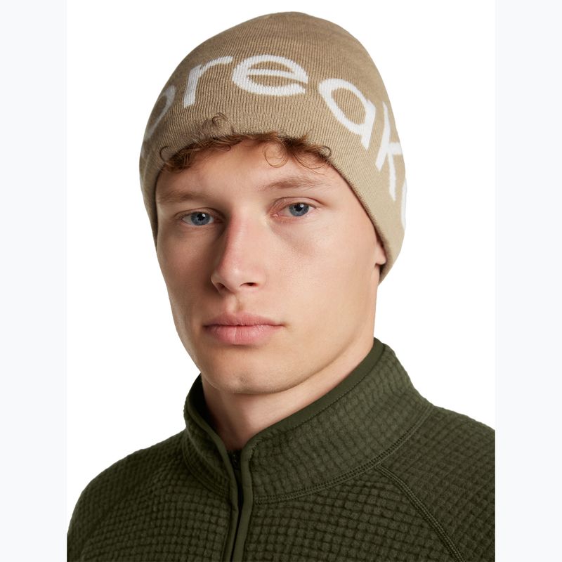 Căciulă de iarnă icebreaker Merino Icebreaker Beanie cumin/ecru heather 4