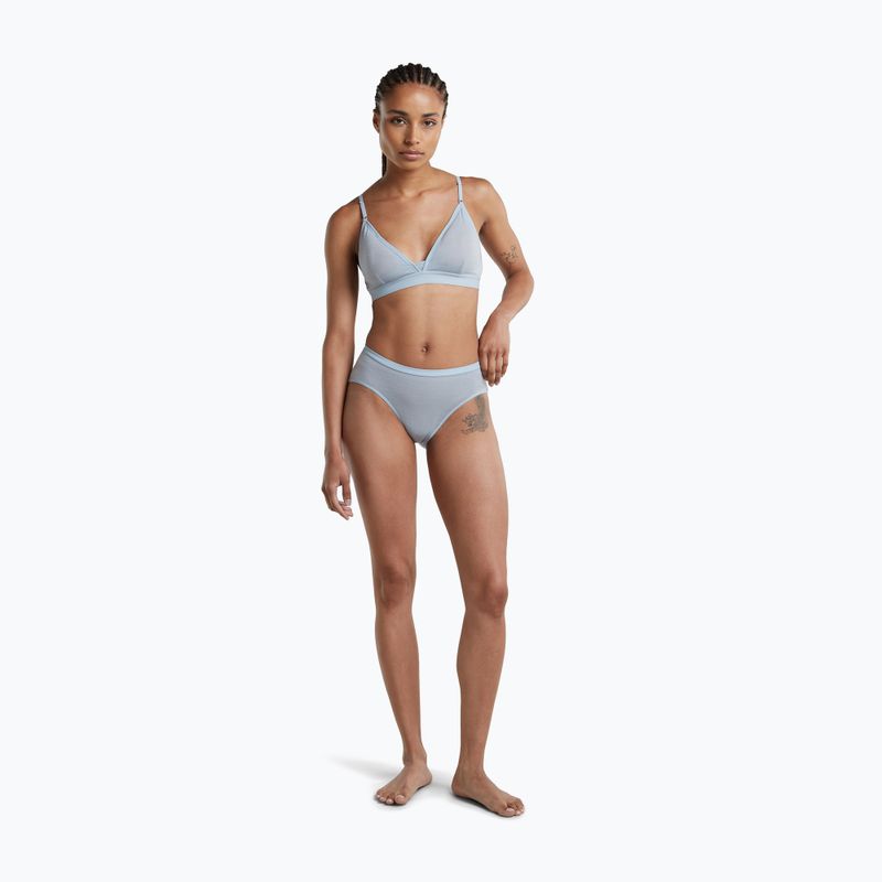 Chiloți termoactivi pentru femei Icebreaker Siren Hipkini zinc blue 3