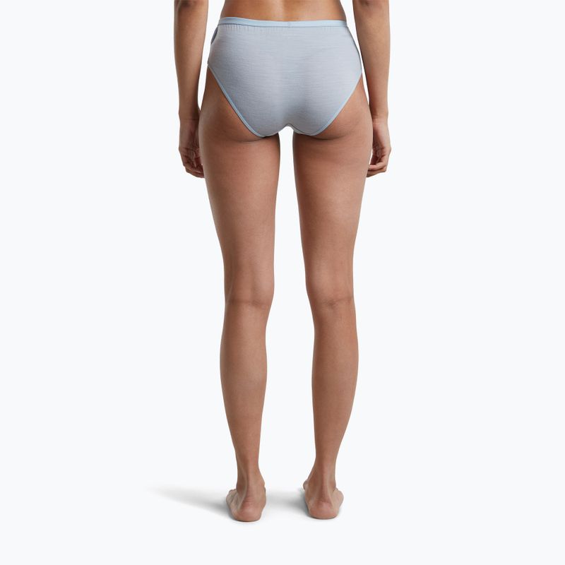 Chiloți termoactivi pentru femei Icebreaker Siren Hipkini zinc blue 4