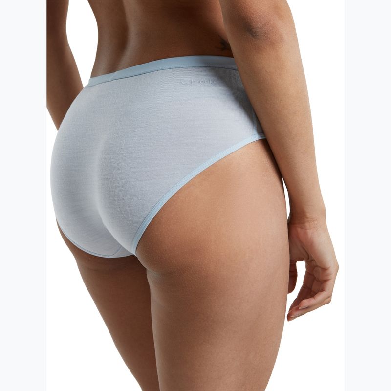 Chiloți termoactivi pentru femei Icebreaker Siren Hipkini zinc blue 6