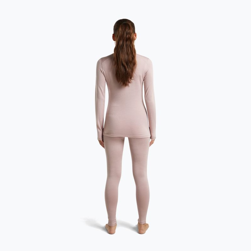 Bluză termoactivă pentru femei Icebreaker 260 Tech Crewe Pink Quartz 5