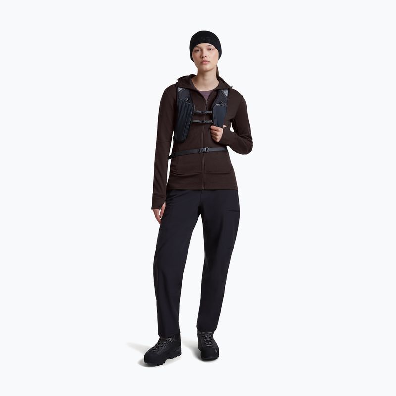 Bluză pentru femei Icebreaker Merino 260 Quantum IV LS Zip Hoodie bittersweet 2