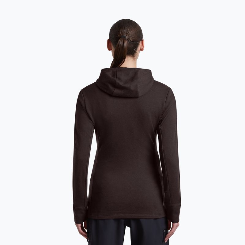 Bluză pentru femei Icebreaker Merino 260 Quantum IV LS Zip Hoodie bittersweet 3