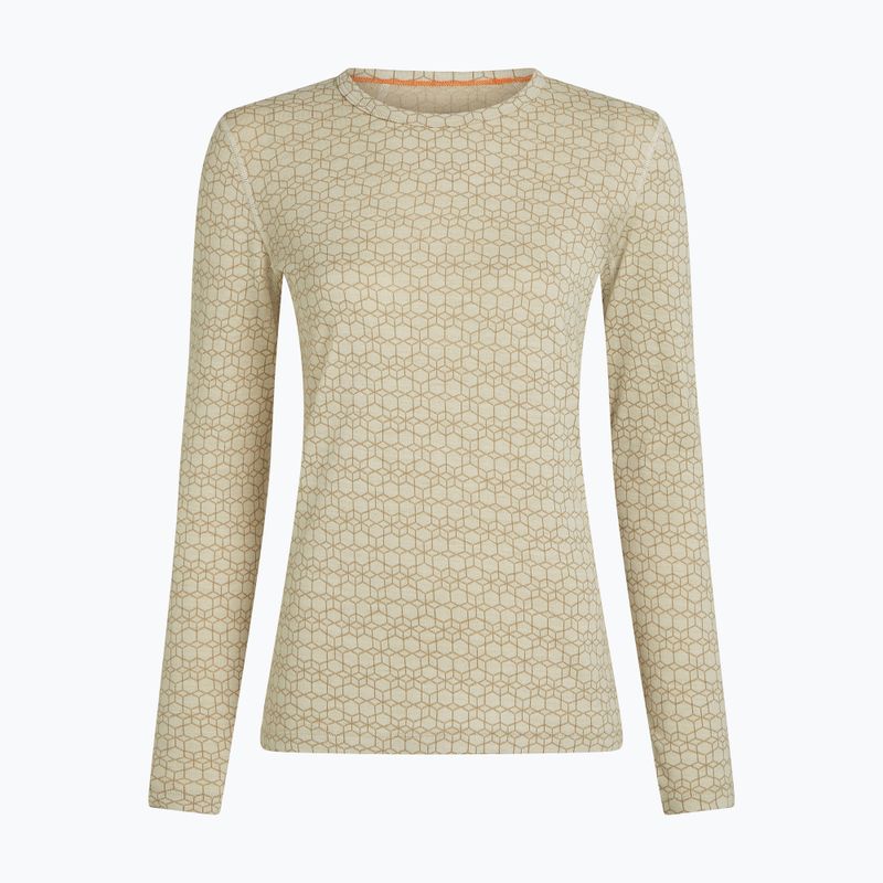 Bluză termoactivă pentru femei Icebreaker Merino 260 Tech Vertex Crewe Undyed/Cumin 5