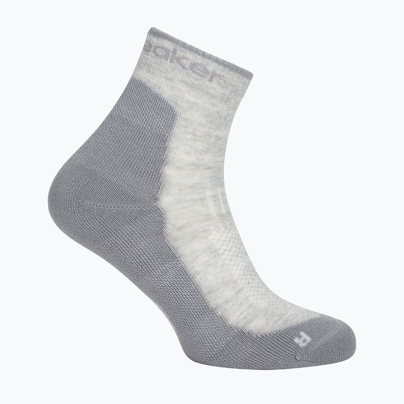 Șosete pentru femei Icebreaker Merino Hike+ Light Mini blizzard heather/alloy 2