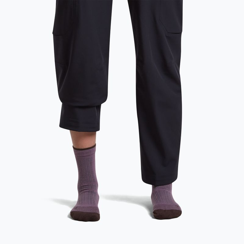 Șosete pentru femei Icebreaker Merino Hike+ Ultralight Quarter grey plum/bittersweet 3