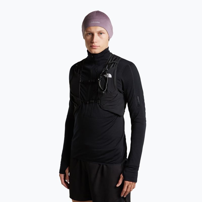 Căciulă de iarnă icebreaker Merino 200 Oasis Beanie grey plum 3