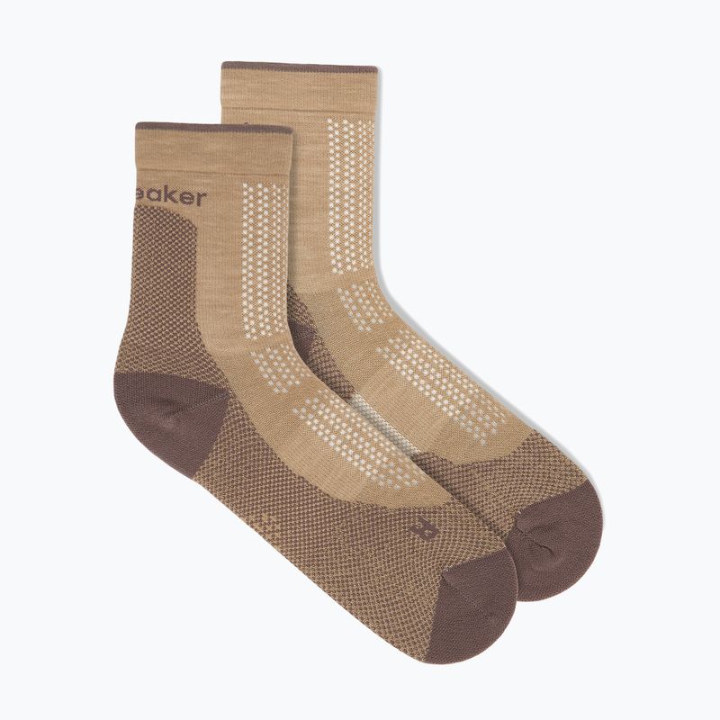 Șosete pentru femei Icebreaker Merino Hike+ Ultralight Quarter pink quartz/porcini 2