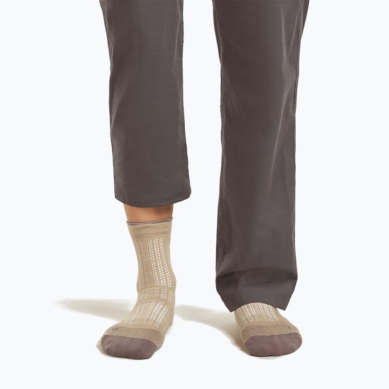 Șosete pentru femei Icebreaker Merino Hike+ Ultralight Quarter pink quartz/porcini 3