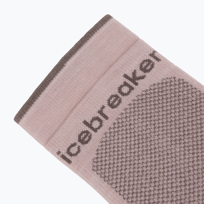 Șosete pentru femei Icebreaker Merino Hike+ Ultralight Quarter pink quartz/porcini 3