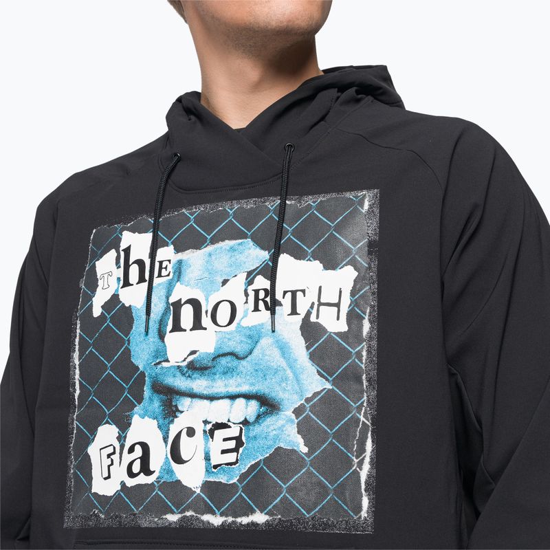 Hanorac de trekking pentru bărbați The North Face Printed Tekno Hoodie negru NF0A7ZUHKY41 7
