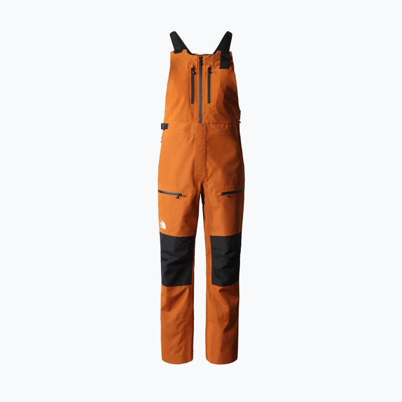 Pantaloni de snowboard pentru bărbați The North Face Ceptor Bib maro NF0A7T528141 9