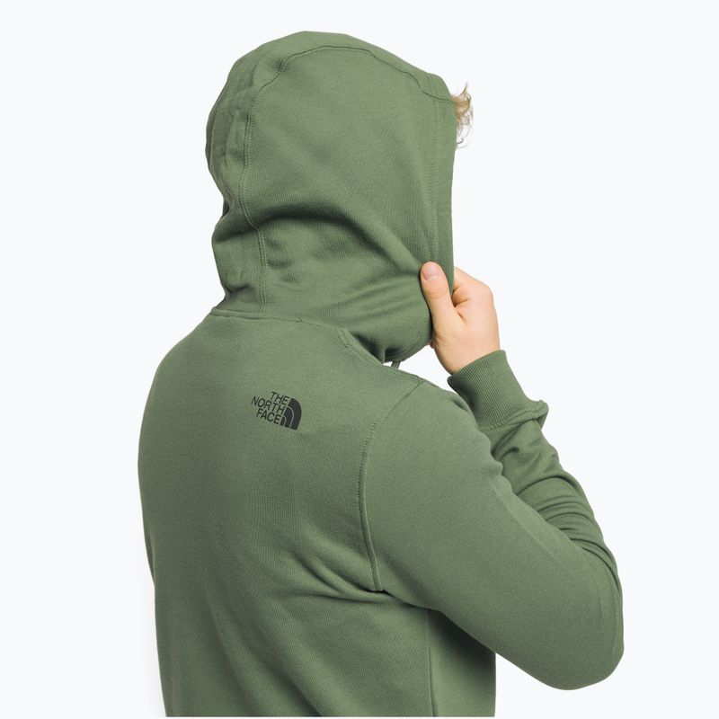 Hanorac de trekking pentru bărbați The North Face Simple Dome Hoodie verde NF0A7X1JNYC1 6