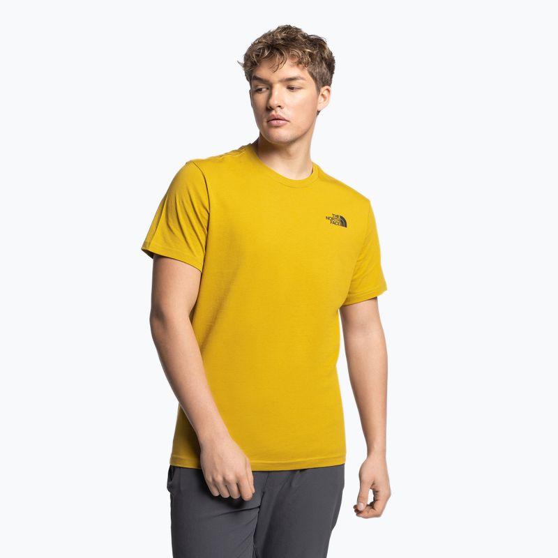 Cămașă de trekking pentru bărbați The North Face Redbox galben NF0A2TX276S1