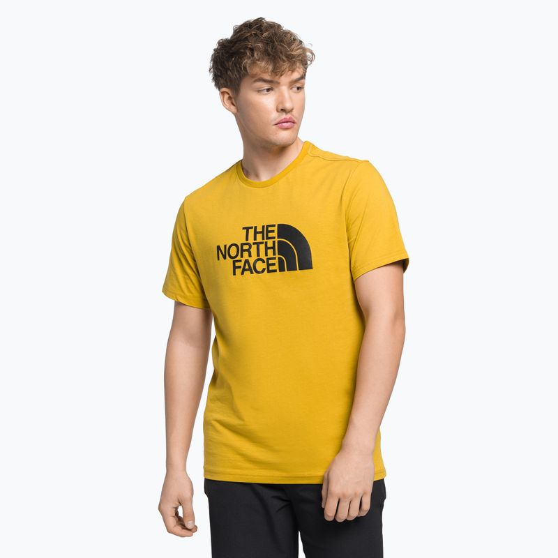 Cămașă de trekking pentru bărbați The North Face Easy yellow NF0A2TX376S1