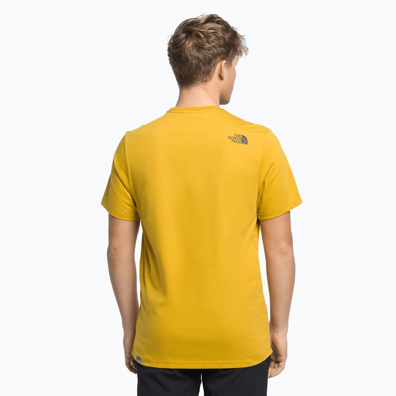 Cămașă de trekking pentru bărbați The North Face Easy yellow NF0A2TX376S1 4