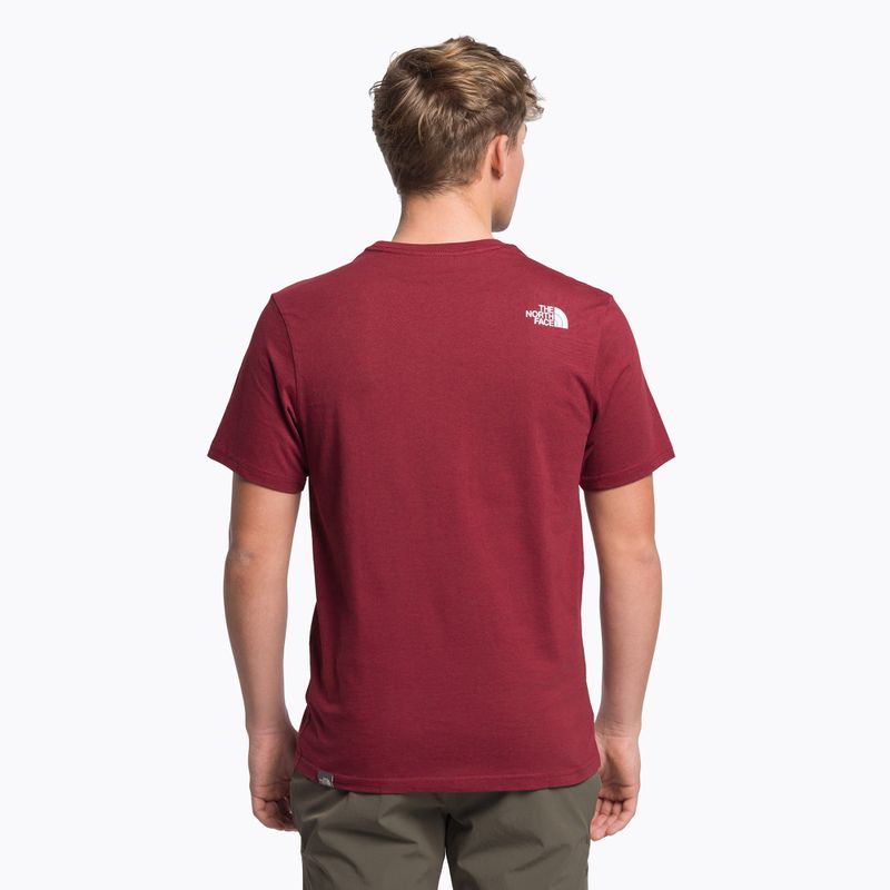 Cămașă de trekking pentru bărbați The North Face Easy red NF0A2TX36R31 4