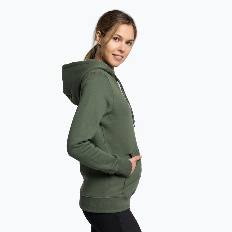 Hanorac de trekking pentru femei The North Face Drew Peak Pullover Hoodie verde NF0A55ECNYC1 3