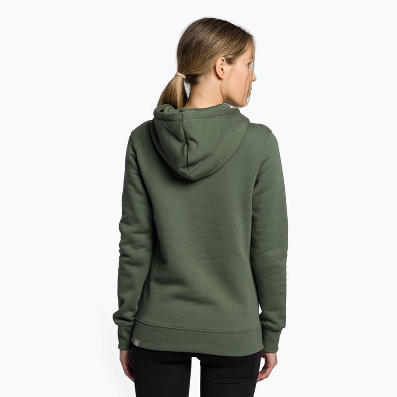 Hanorac de trekking pentru femei The North Face Drew Peak Pullover Hoodie verde NF0A55ECNYC1 4