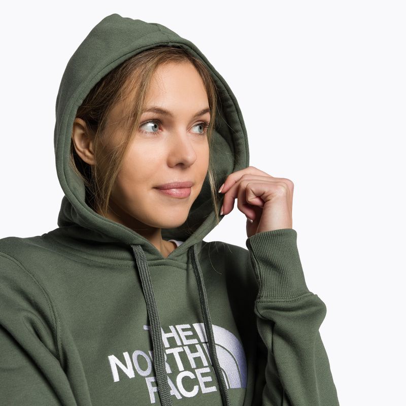 Hanorac de trekking pentru femei The North Face Drew Peak Pullover Hoodie verde NF0A55ECNYC1 5
