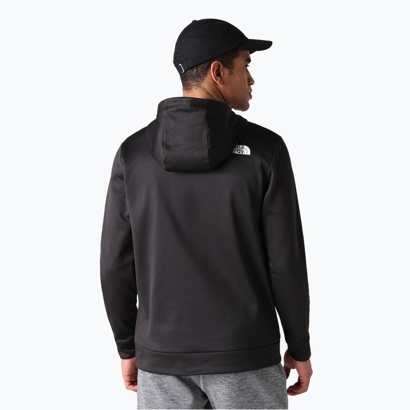 Hanorac pentru bărbați The North Face Reaxion Fleece P/O Hoodie black/ asphalt grey 3