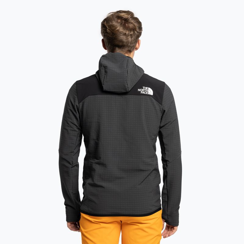 Bărbați The North Face Dawn Turn Hybrid Ventrix Midlayer gri NF0A7Z8QMN81 Ski Sweatshirt 4