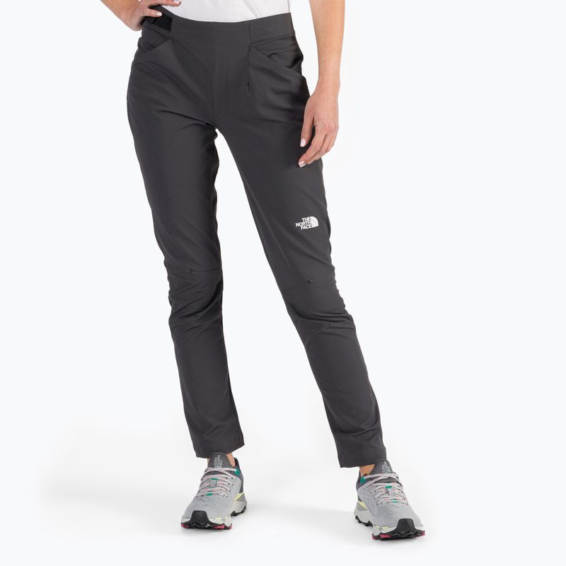 Pantaloni de trekking pentru femei The North Face AO Winter Slim Straight gri NF0A7Z8B0C51