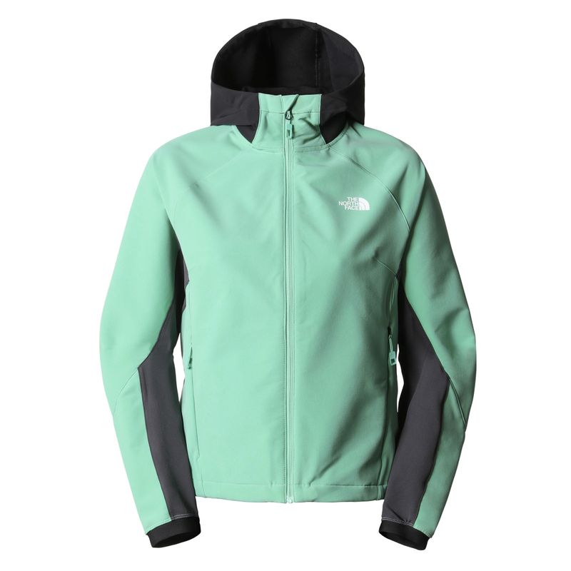 Jachetă softshell pentru femei The North Face AO Softshell Hoodie verde NF0A7ZE990Q1 9