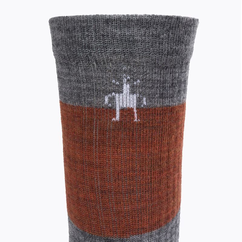 Smartwool Everyday Blocked Stripe Crew șosete de trekking gri SW001940052 3