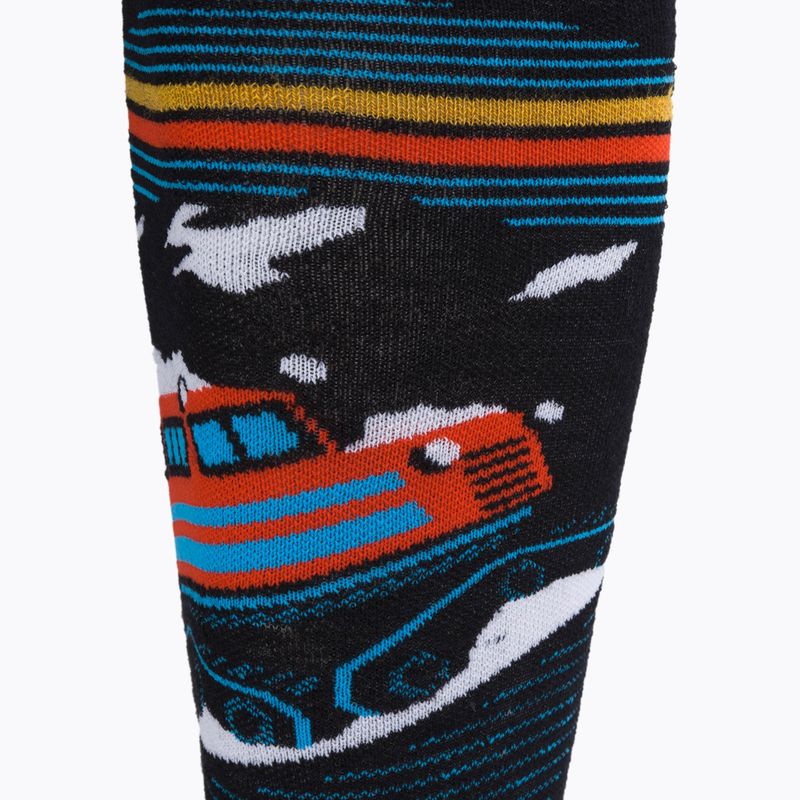Bărbați Smartwool Snowboard Targeted Cushion Piste Machine OTC negru SW001922 șosete de snowboard SW001922 3