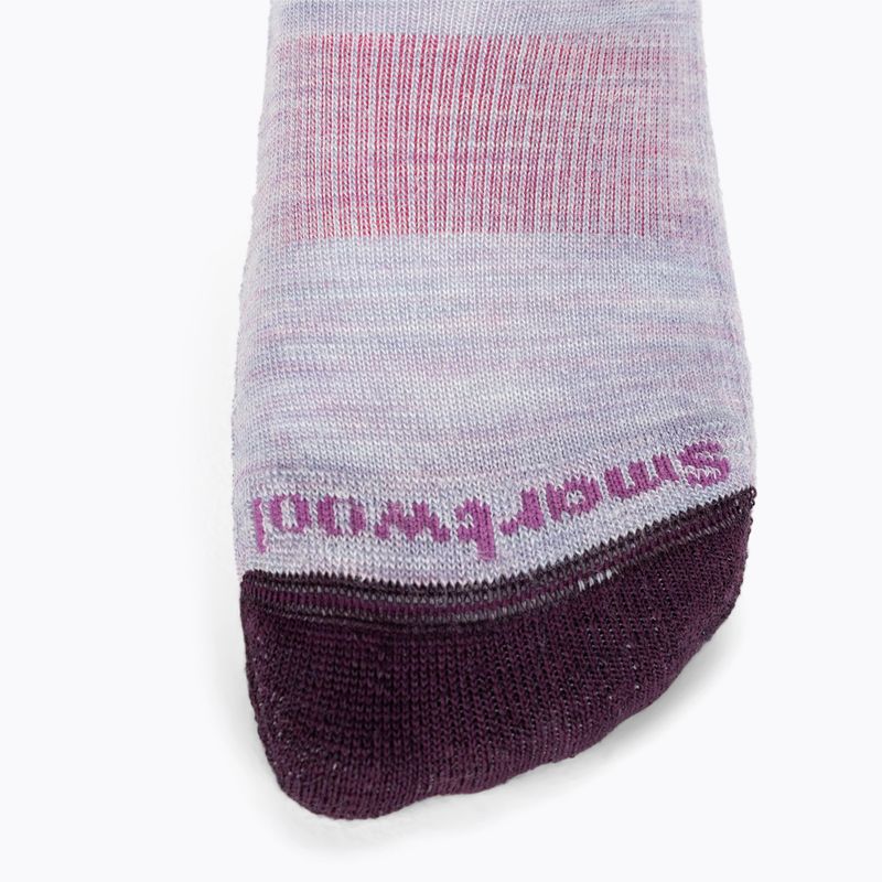 Șosete pentru copii Smartwool Wintersport Full Cushion Polar Bear Pattern OTC purple eclipse