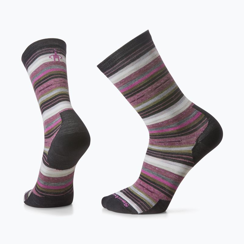 Șosete de trekking Smartwool Everyday Margarita Crew black