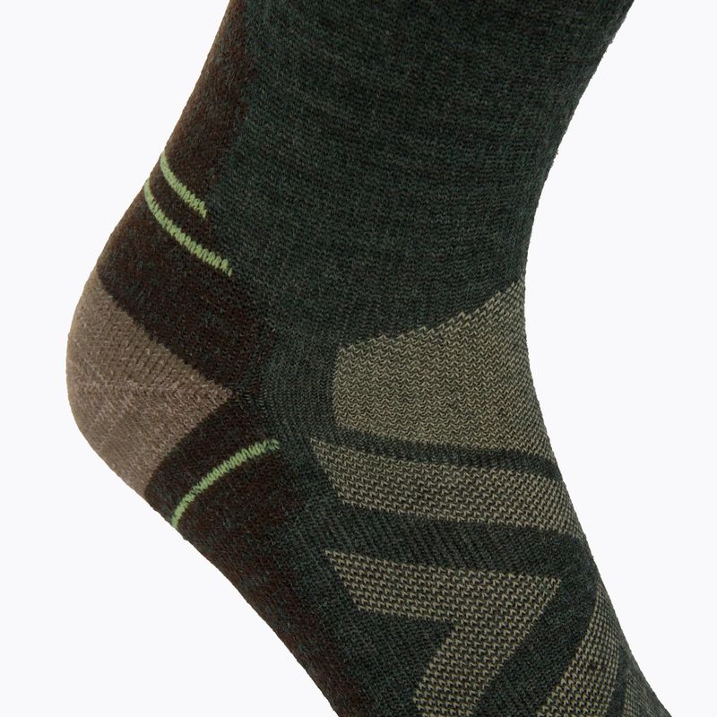 Smartwool Hike Light Cushion Crew șosete de trekking verde SW001614G51 3