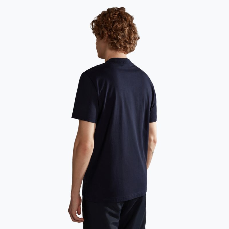 Tricou pentru bărbați Napapijri S-Iaato blu marine