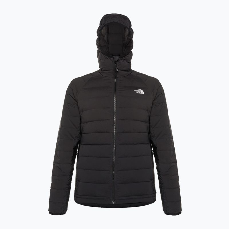 Jachetă din puf pentru bărbați The North Face Belleview Stretch Down Hoodie negru NF0A7UJEJK31