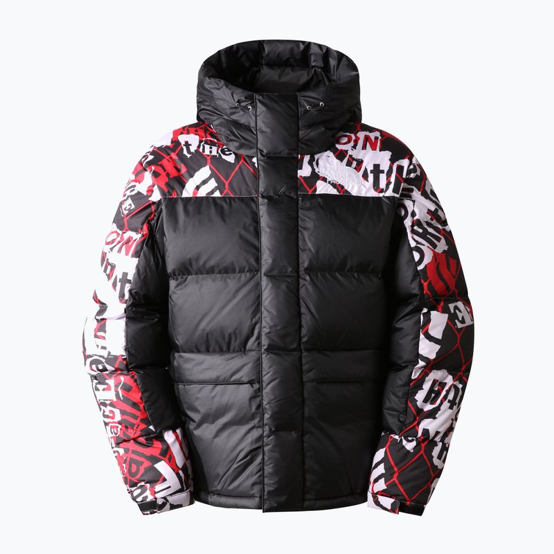 Jachetă de bărbați The North Face Printed Hmlyn Down Parka negru NF0A5J1J99A1