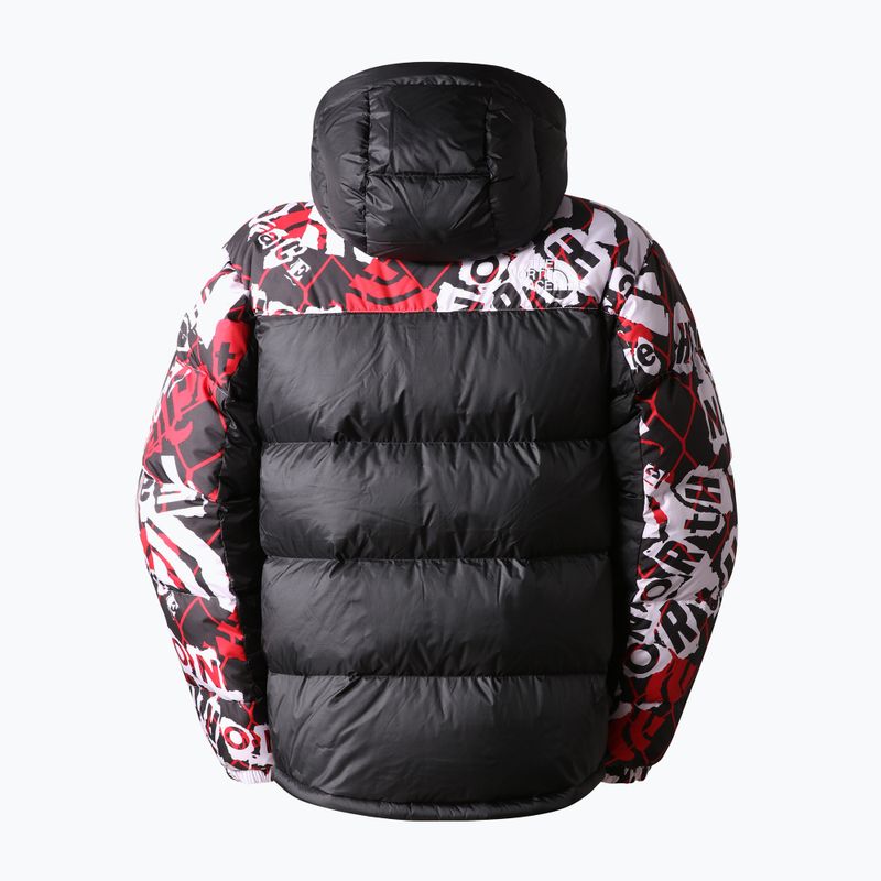 Jachetă de bărbați The North Face Printed Hmlyn Down Parka negru NF0A5J1J99A1 2