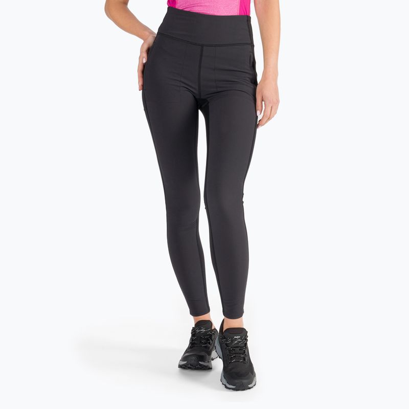 Jambiere de drumeție pentru femei The North Face Bridgeway Hybrid Tight negru NF0A7ULYJK31