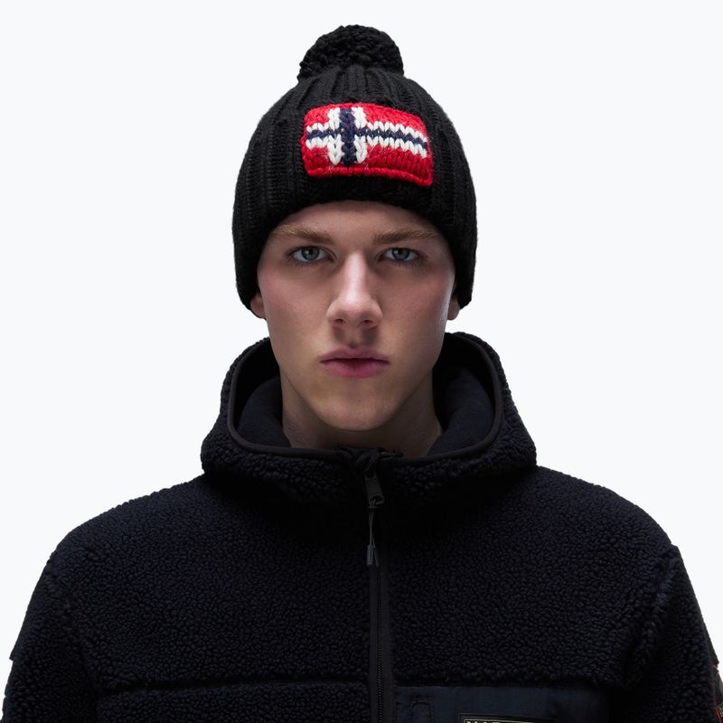 Căciulă de iarnă pentru bărbaț Napapijri Semiury 5 black 4