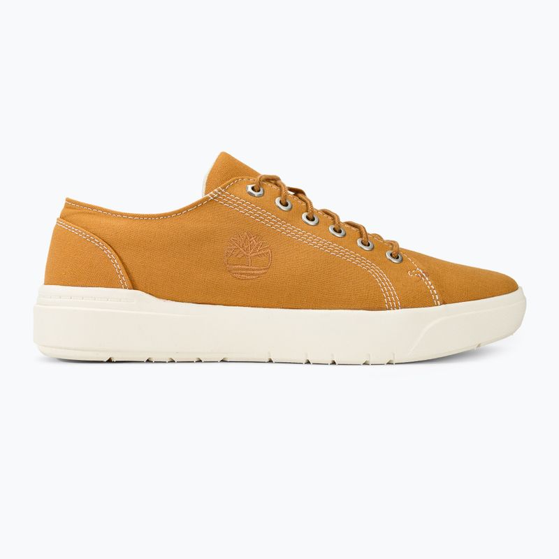 Bărbați Timberland Seneca Bay Canvas Ox spurce pantofi galbeni 2
