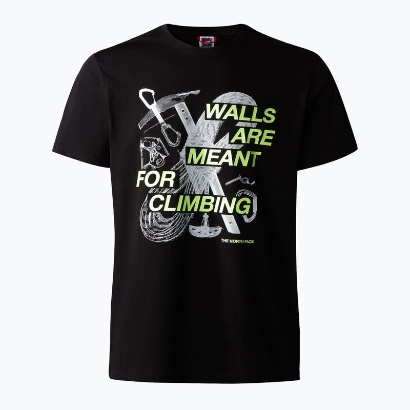Tricou de trekking pentru bărbați The North Face Outdoor Graphic SS negru NF0A827J 5