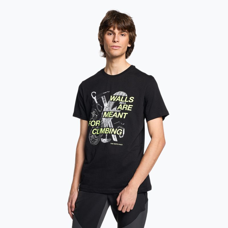 Tricou de trekking pentru bărbați The North Face Outdoor Graphic SS negru NF0A827J