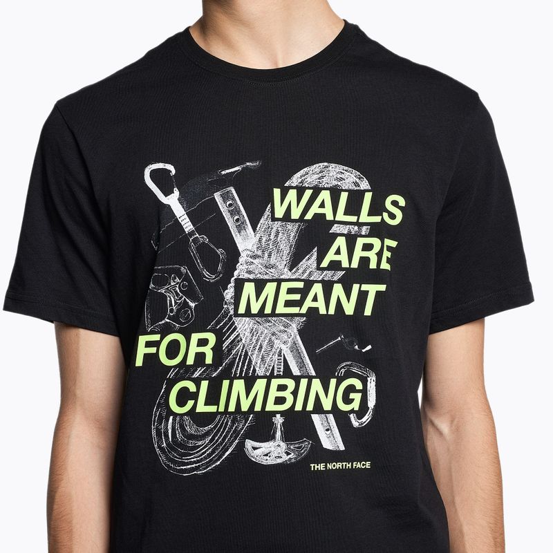 Tricou de trekking pentru bărbați The North Face Outdoor Graphic SS negru NF0A827J 3