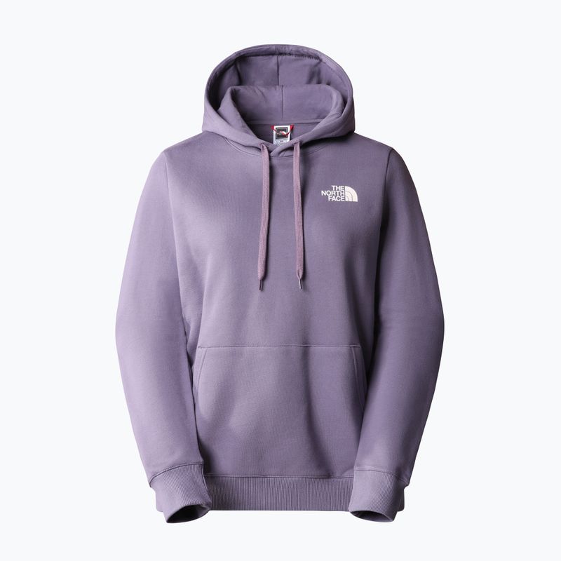 Hanorac de trekking pentru femei The North Face Outdoor Graphic Hoodie Violet deschis NF0A827LN141