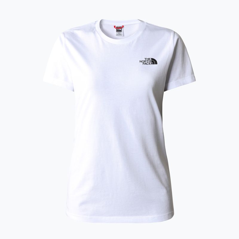 Tricou de trekking pentru femei The North Face Outdoor Graphic SS alb NF0A827M 4