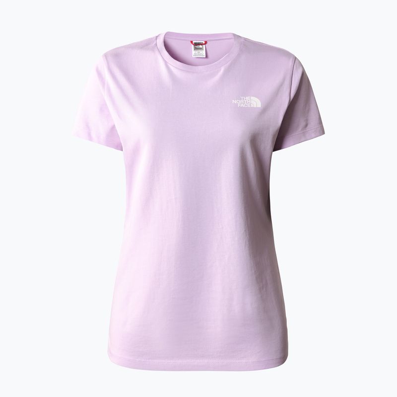 Tricou de trekking pentru femei The North Face Outdoor Graphic SS mov NF0A827M 4