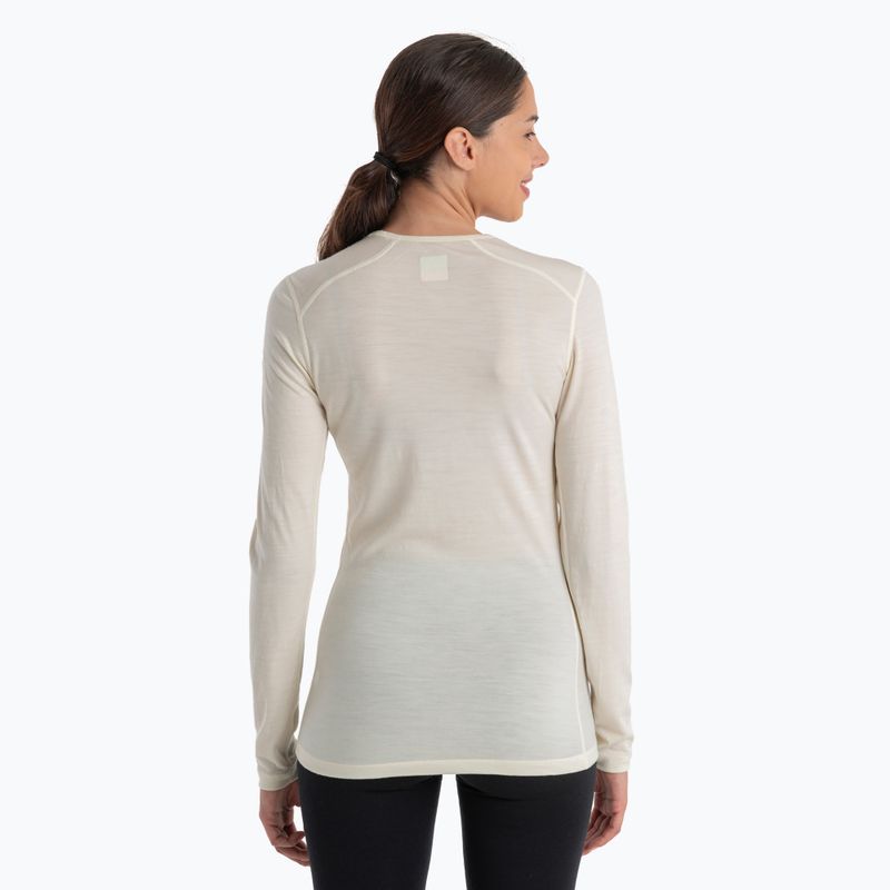Bluză termică damă icebreaker 200 Oasis Crewe undyed 3