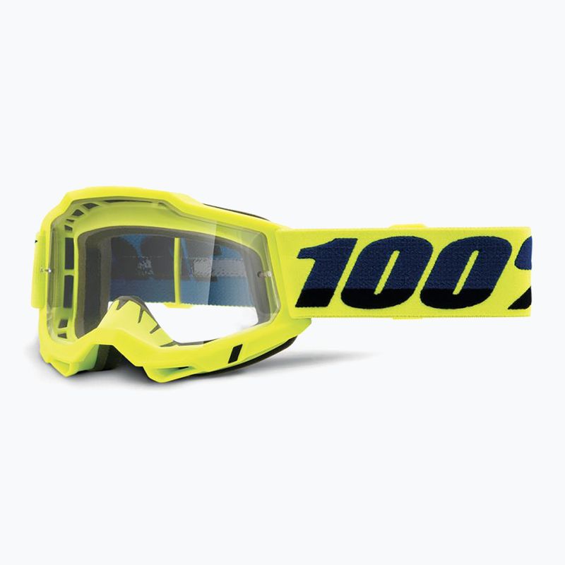 Ochelari de bicicletă pentru copii  100% Accuri 2 Junior fluo/yellow/clear 5