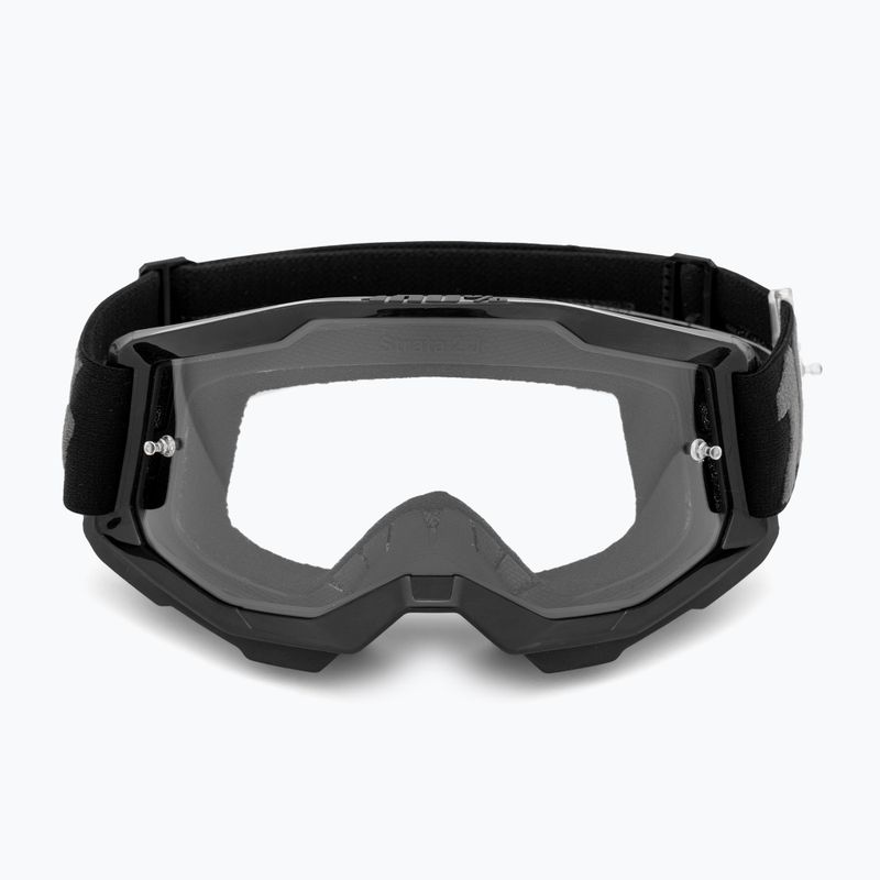 Ochelari de bicicletă pentru copii  100% Strata 2 Junior 50031-00001 black/clear 2